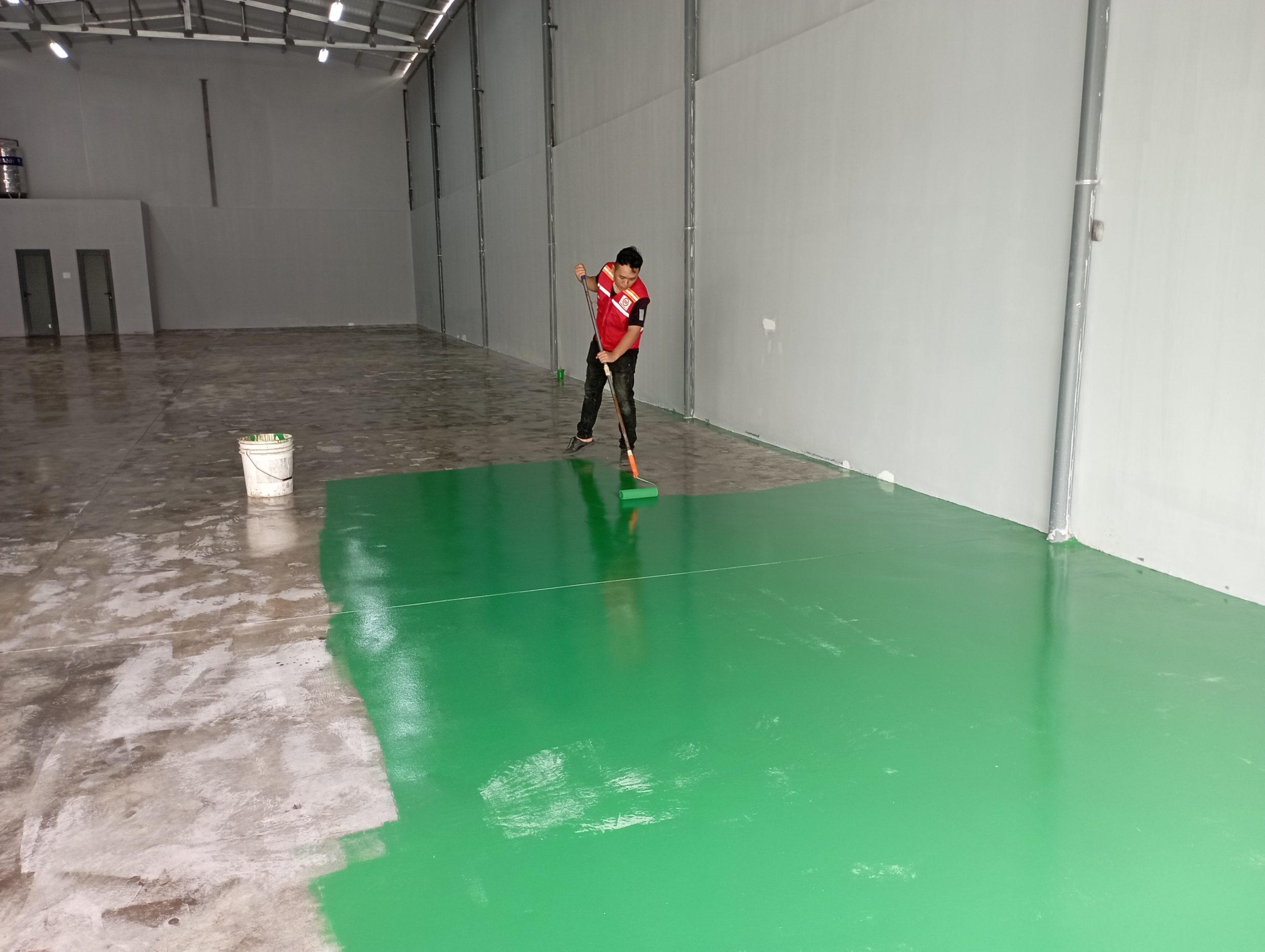 Thi Công Sơn Sàn Epoxy Tại Bình Dương